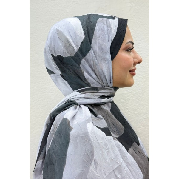 Desenli Bambu Şal 039G